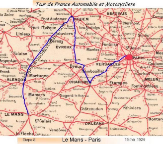 Dernière étape du Tour de France 1924