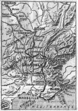 Carte du parcours 1924